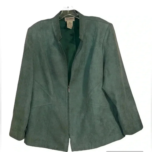 K & Company size 18W Green Suede Women’s Fashion
Classic Style Jacket - Picture 1 of 3
